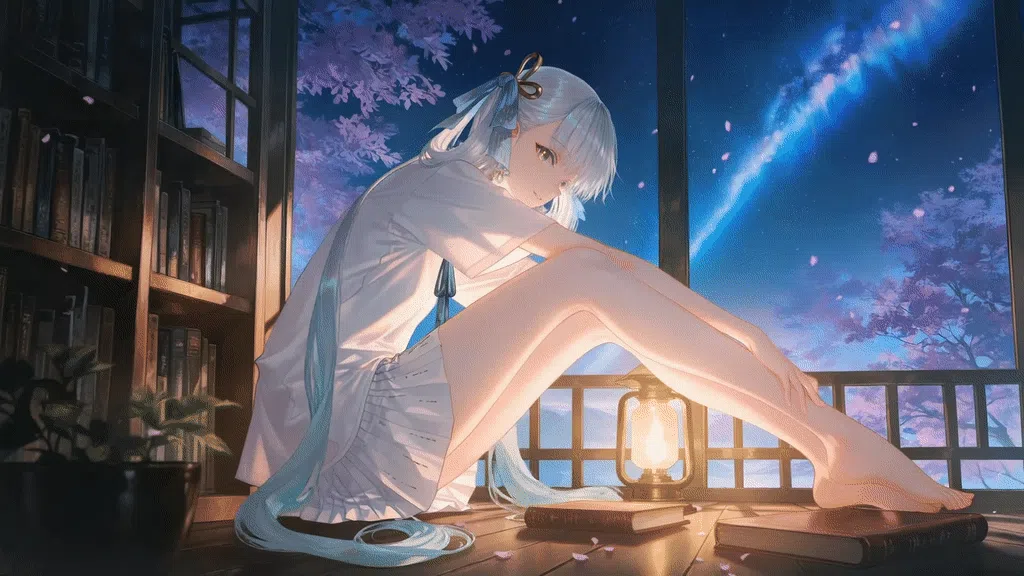 星夜窗边今汐