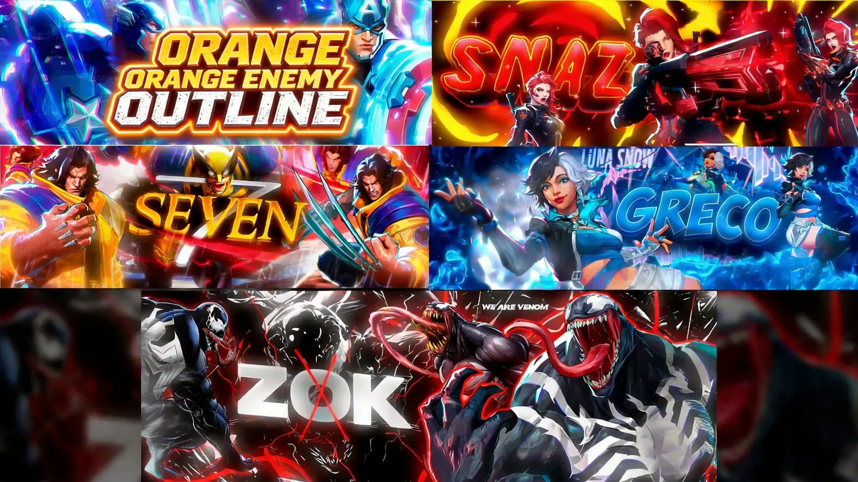 Marvel Rivals orange enemy outline in combat
