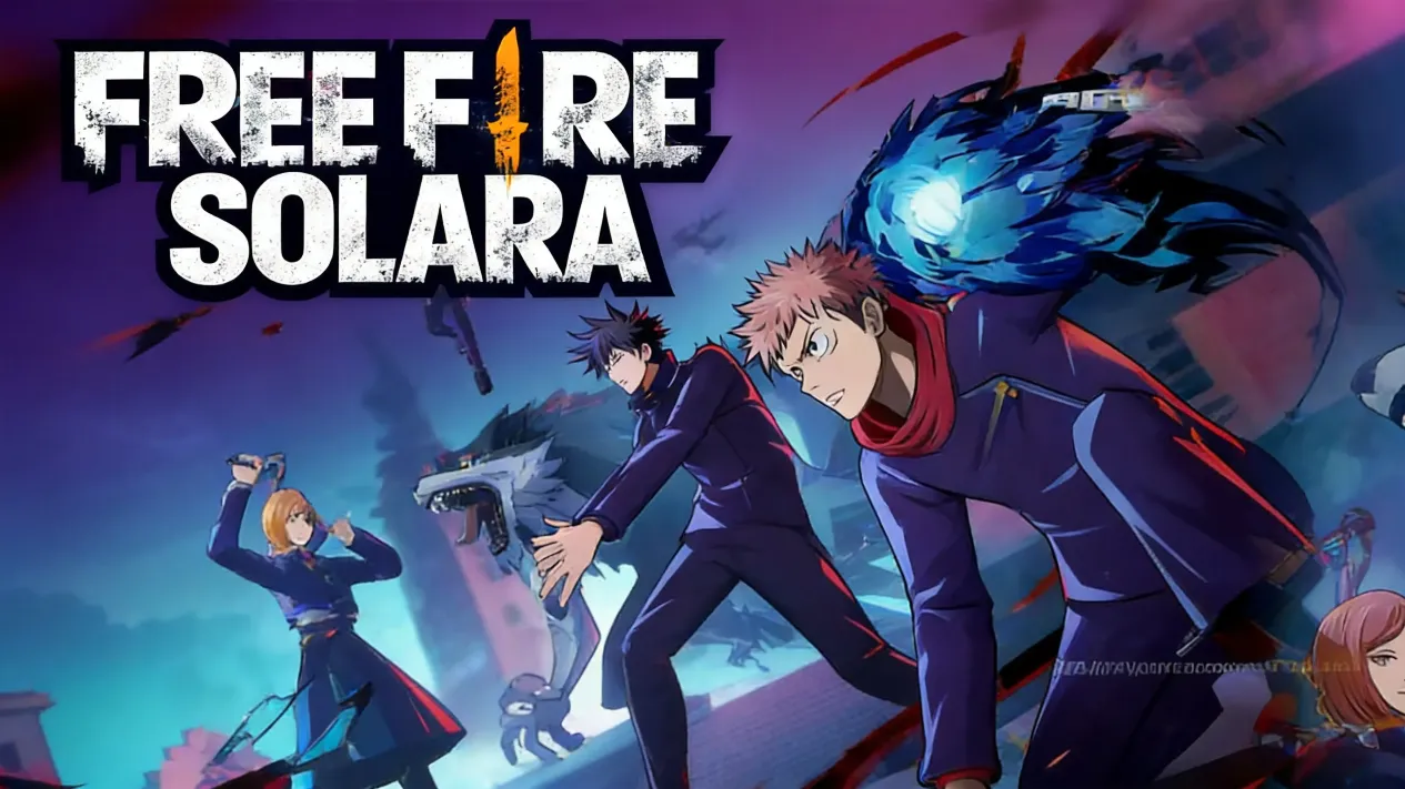Free Fire Solara map landing zones and slide tracks