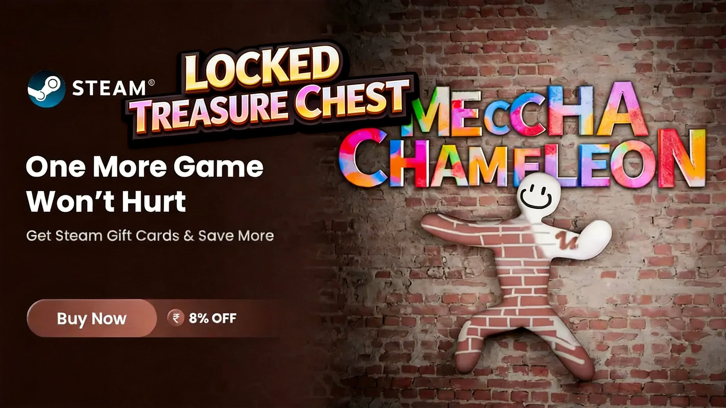 Locked treasure chest in fantasy game inventory