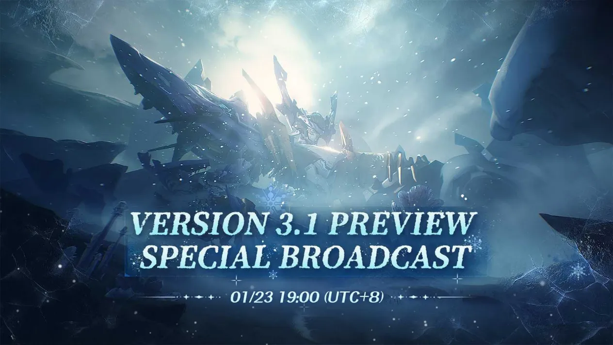 Wuthering Waves 3.1 special broadcast preview