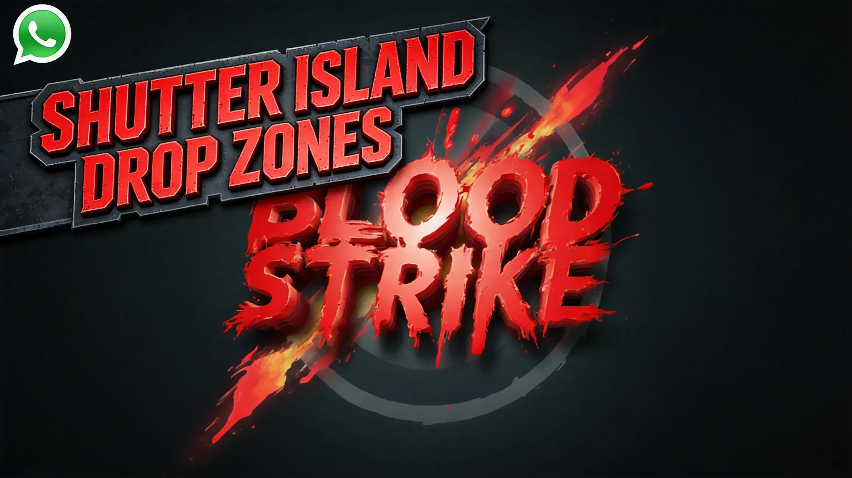 Blood Strike Shutter Island map drop zones risk tiers