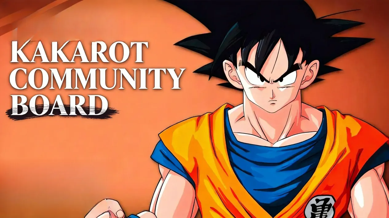 DBZ Kakarot Community Board with Soul Emblems placed
