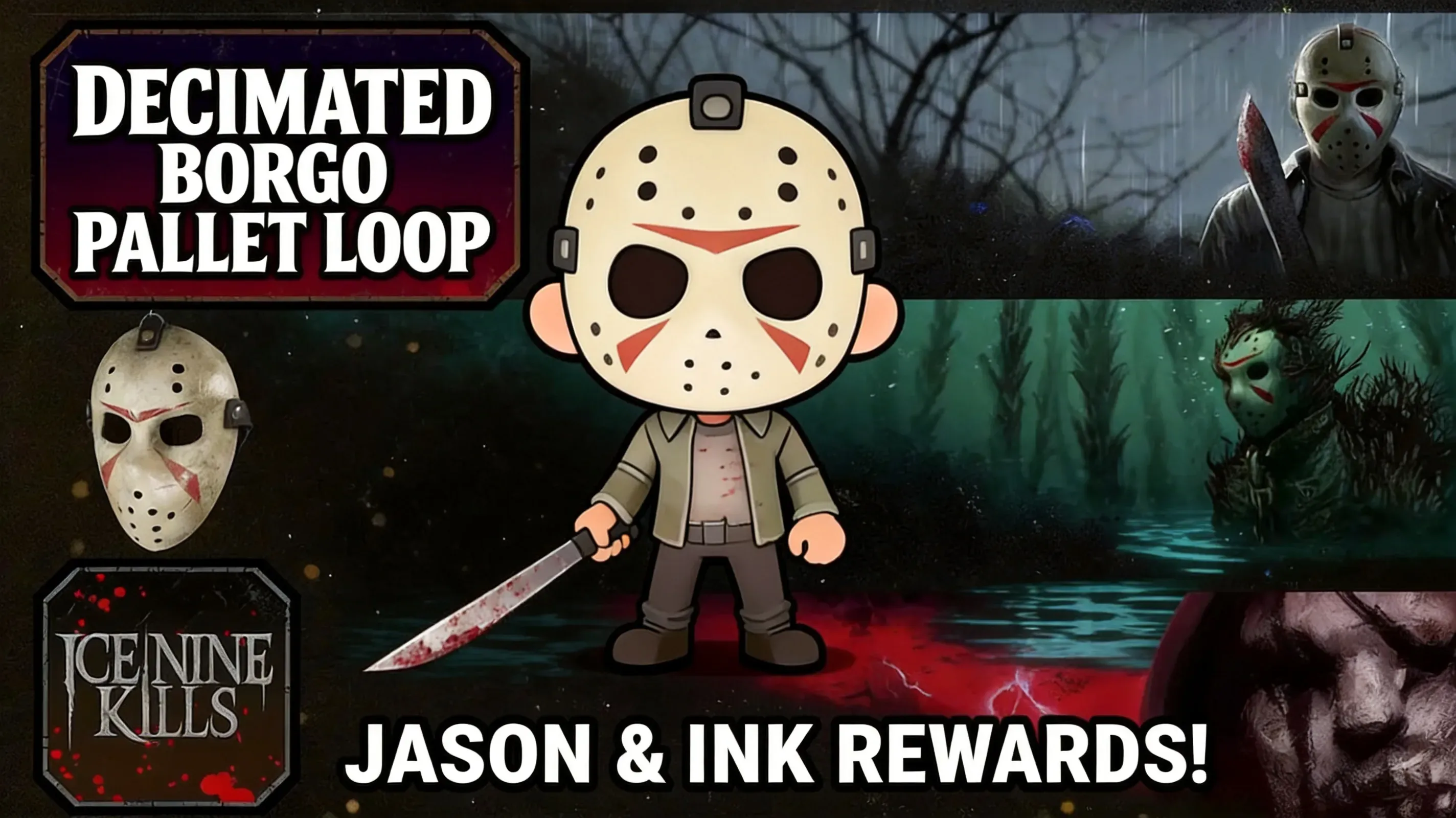 Dead by Daylight Decimated Borgo map pallet loop layout