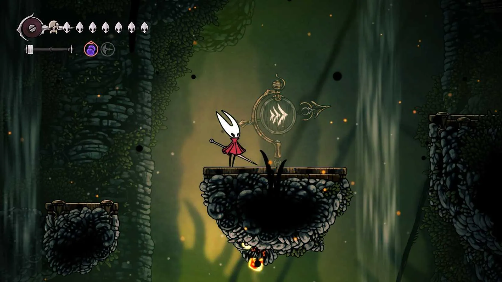 Hollow Knight Silksong Bellway sign