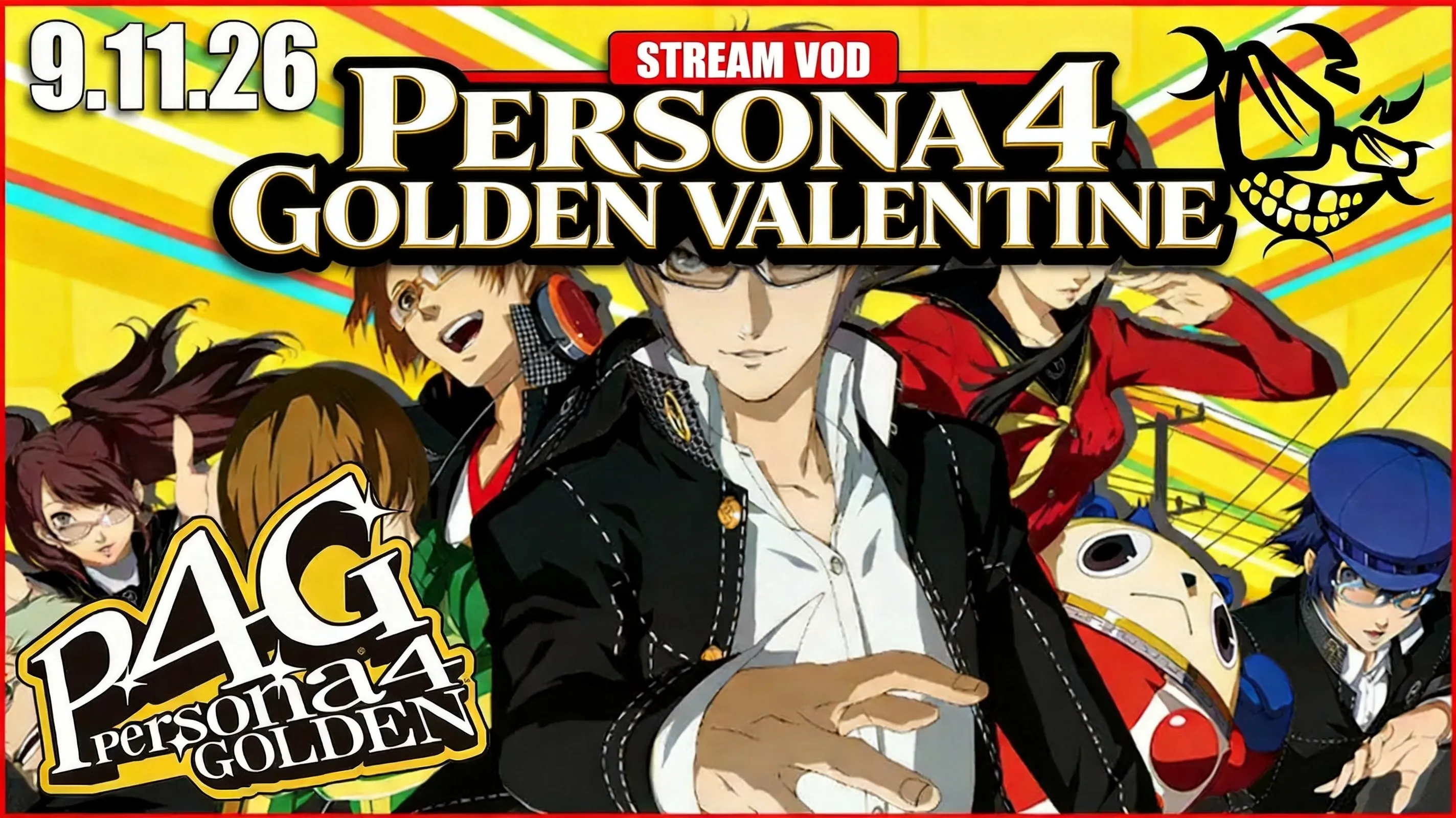 Persona 4 Golden Valentine's Day chocolate event scene