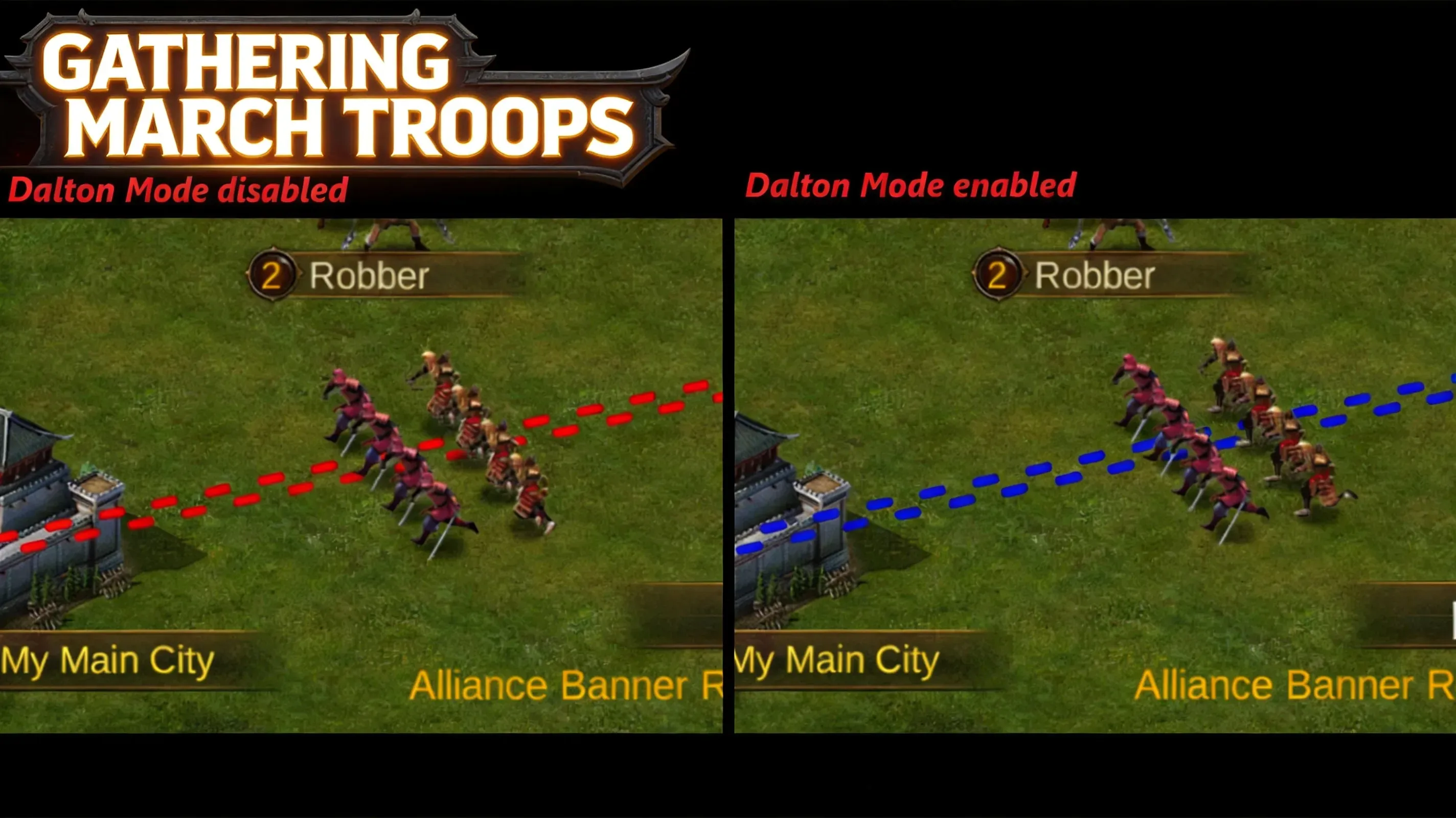 Evony gathering march troops on resource tile
