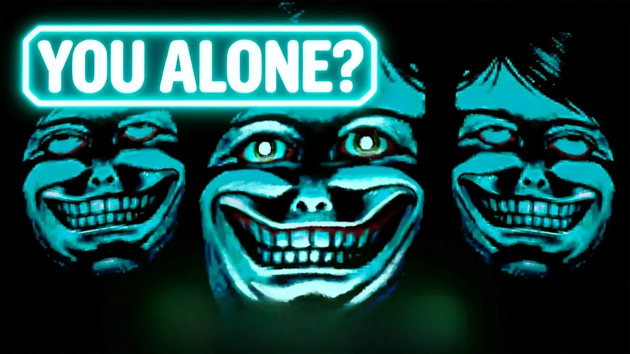 Mimic visitor inspection through teeth and aura photo