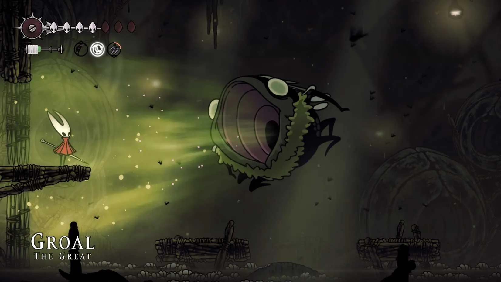 Hornet in Bilewater near the Seeker's Soul location and Groal the Great boss arena