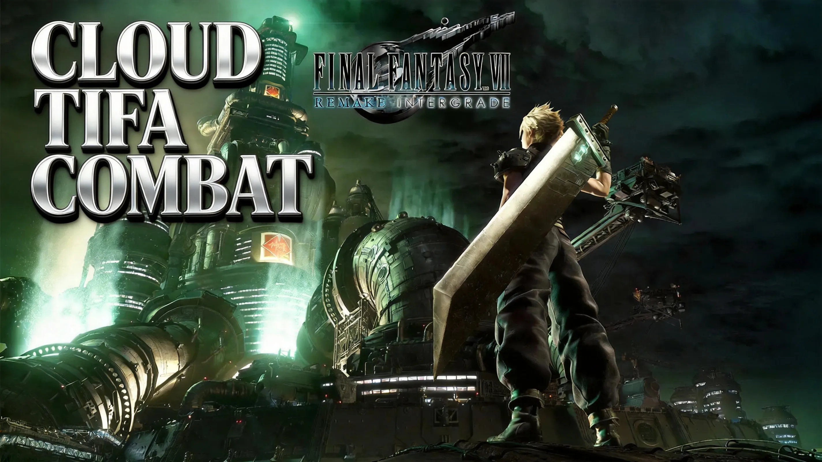 Cloud and Tifa in FF7 Remake Intergrade combat