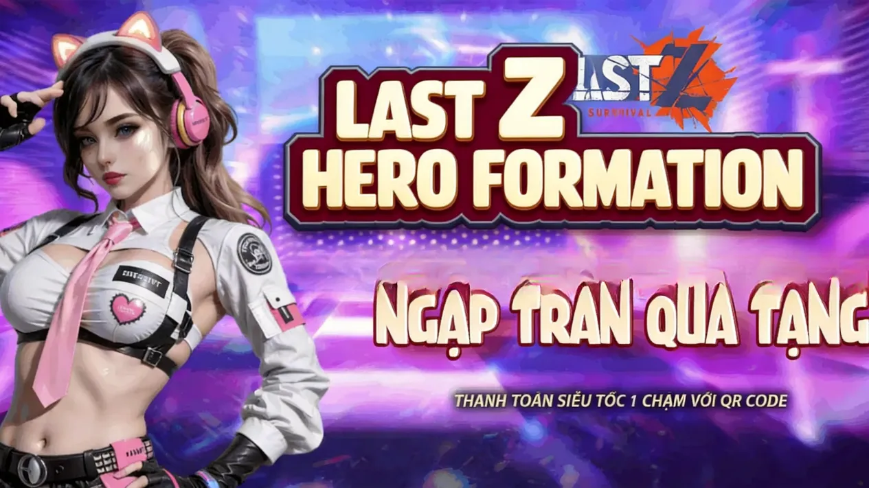 Last Z hero formation lineup with front and back rows