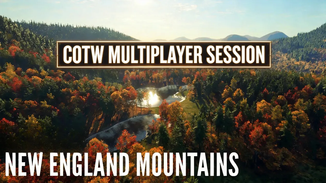 COTW multiplayer session on DLC hunting reserve map