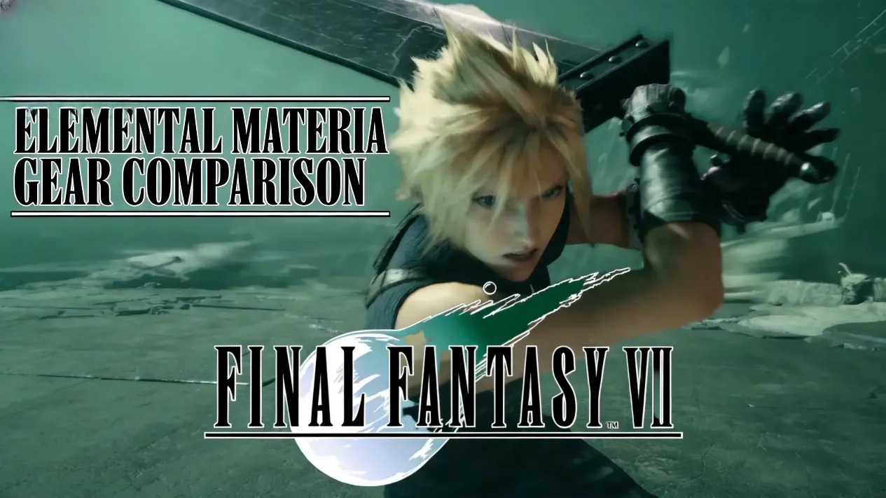 Elemental Materia linked slot weapon armor comparison