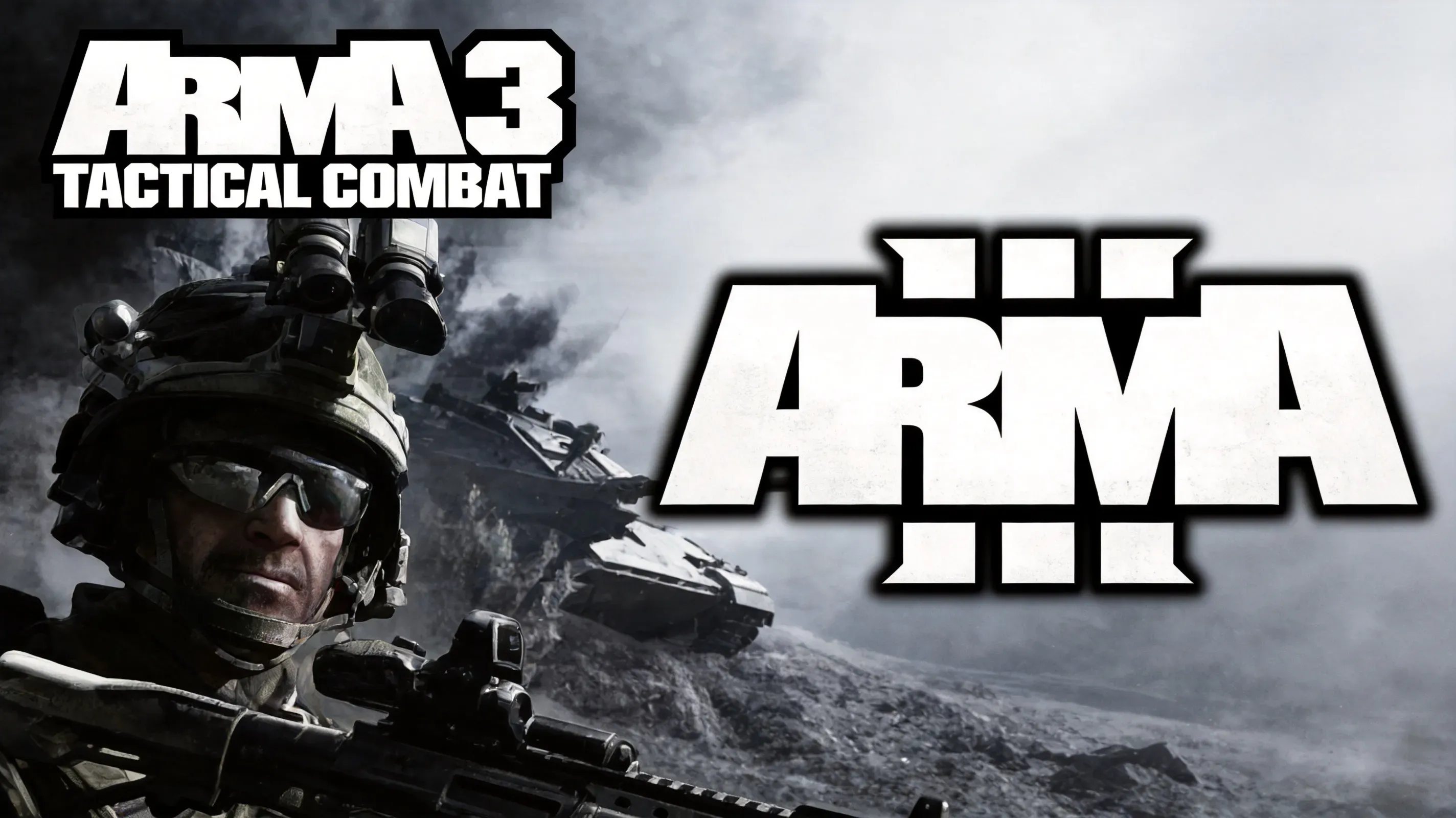 Arma 3 desert terrain soldiers engaging in tactical combat