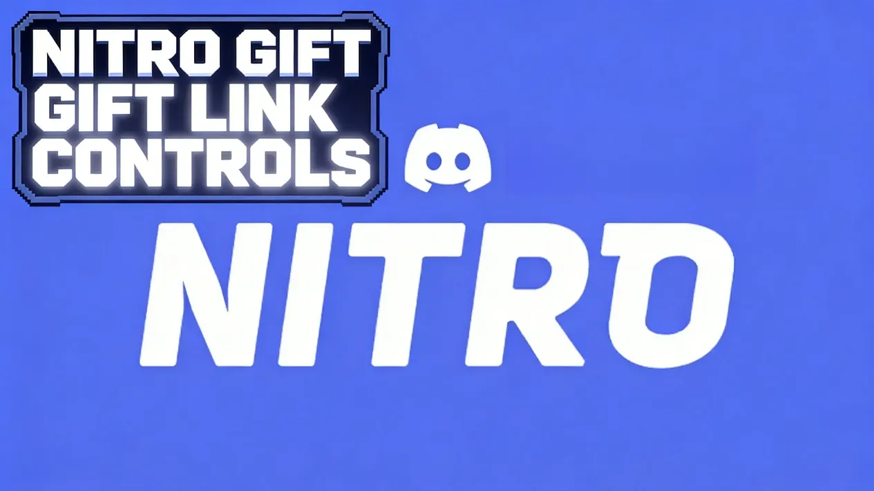 Discord gift inventory showing Nitro link controls