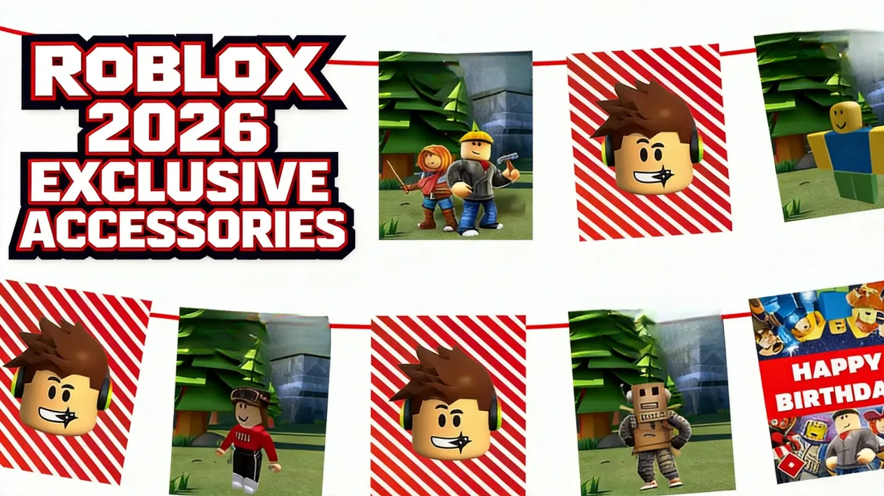 Roblox avatar wearing 2026 exclusive virtual accessories