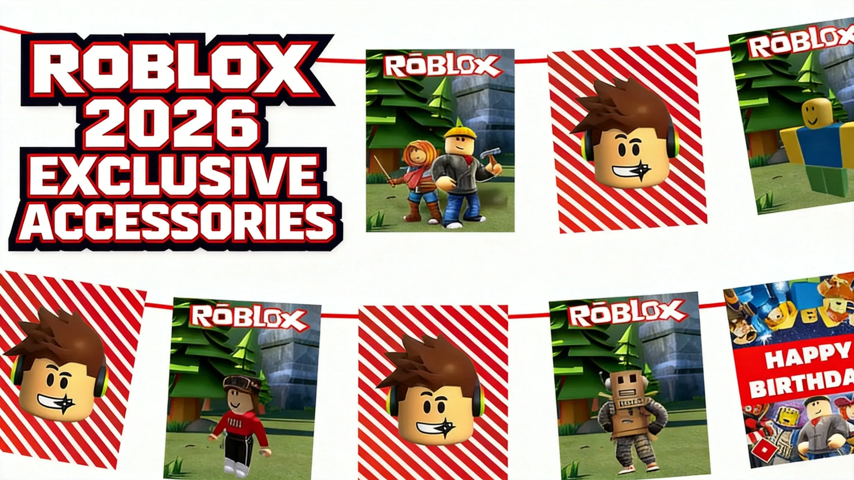 Roblox avatar wearing 2026 exclusive virtual accessories