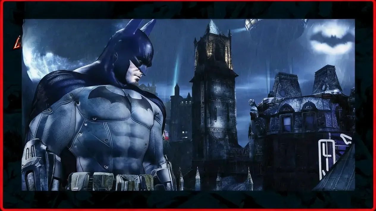 Batman dodges Bane charging toward asylum wall