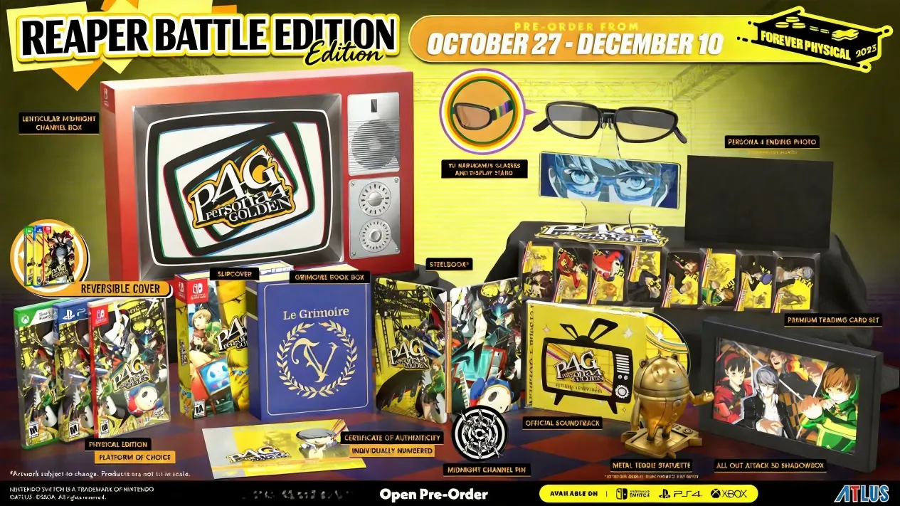 Reaper battle in Persona 4 Golden dungeon