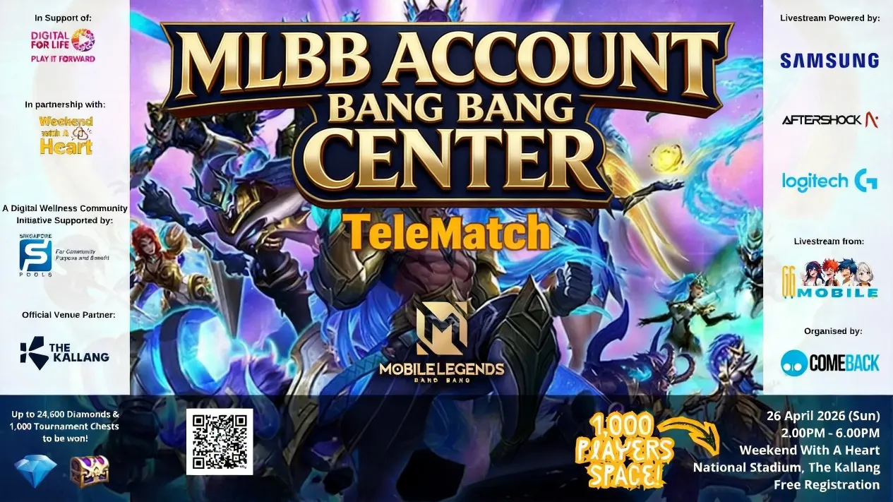 MLBB in-game Account Center navigation menu