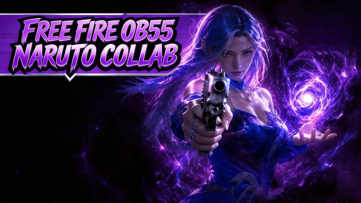 Free Fire OB55 Naruto collaboration in-game skin