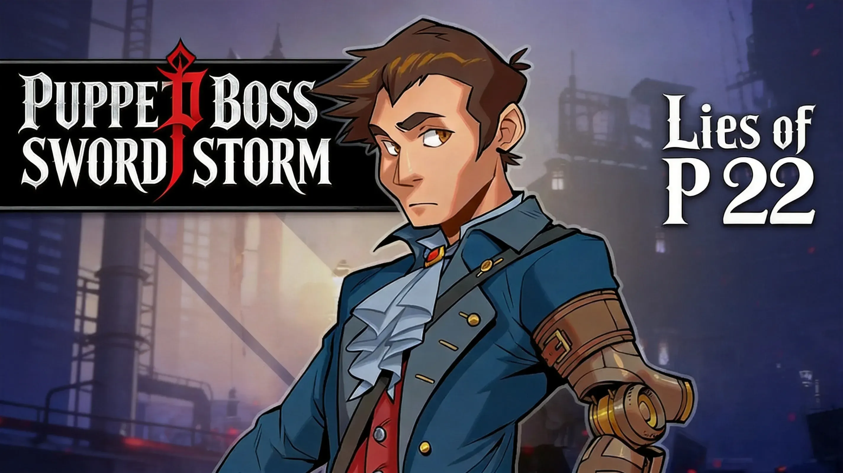 Pinocchio staggers puppet boss with sword storm