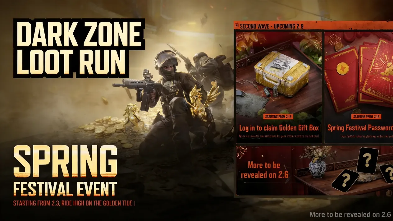 Armored operator looting after Dark Zone firefight