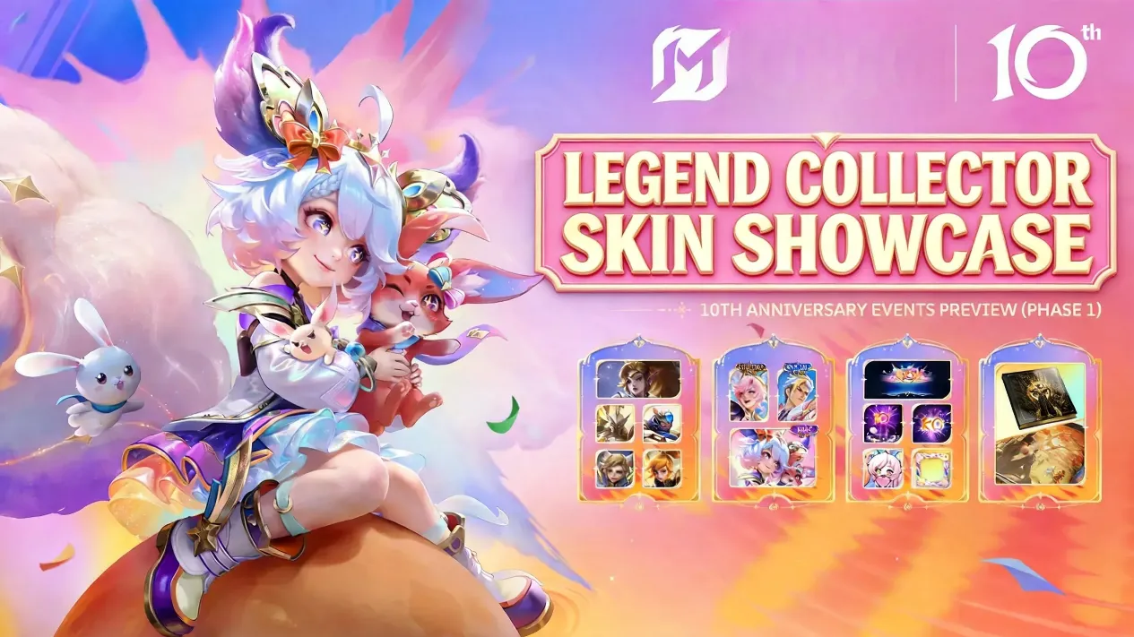 Mobile Legends Legend and Collector skin showcase