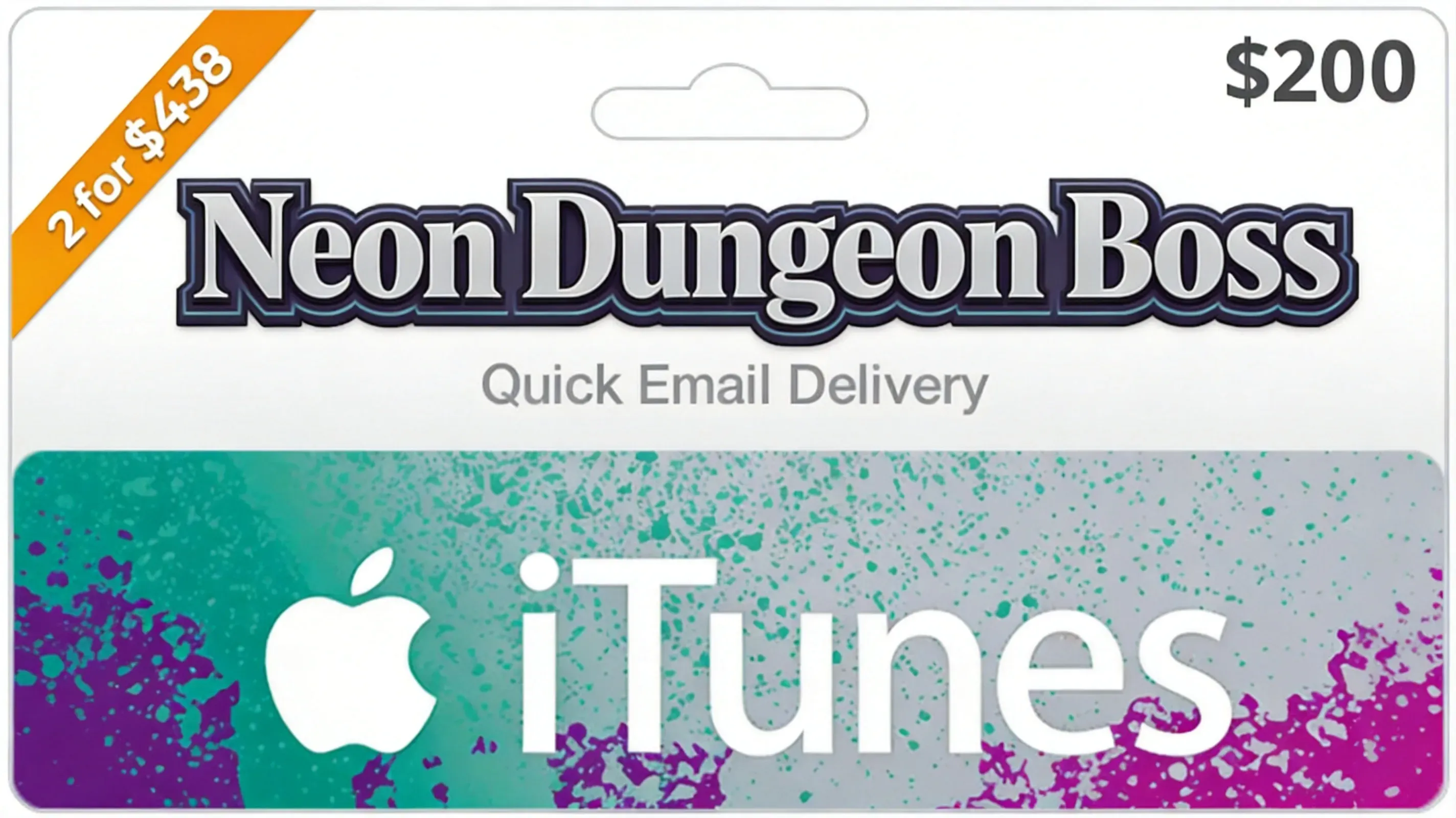 Mobile RPG party clearing neon dungeon boss