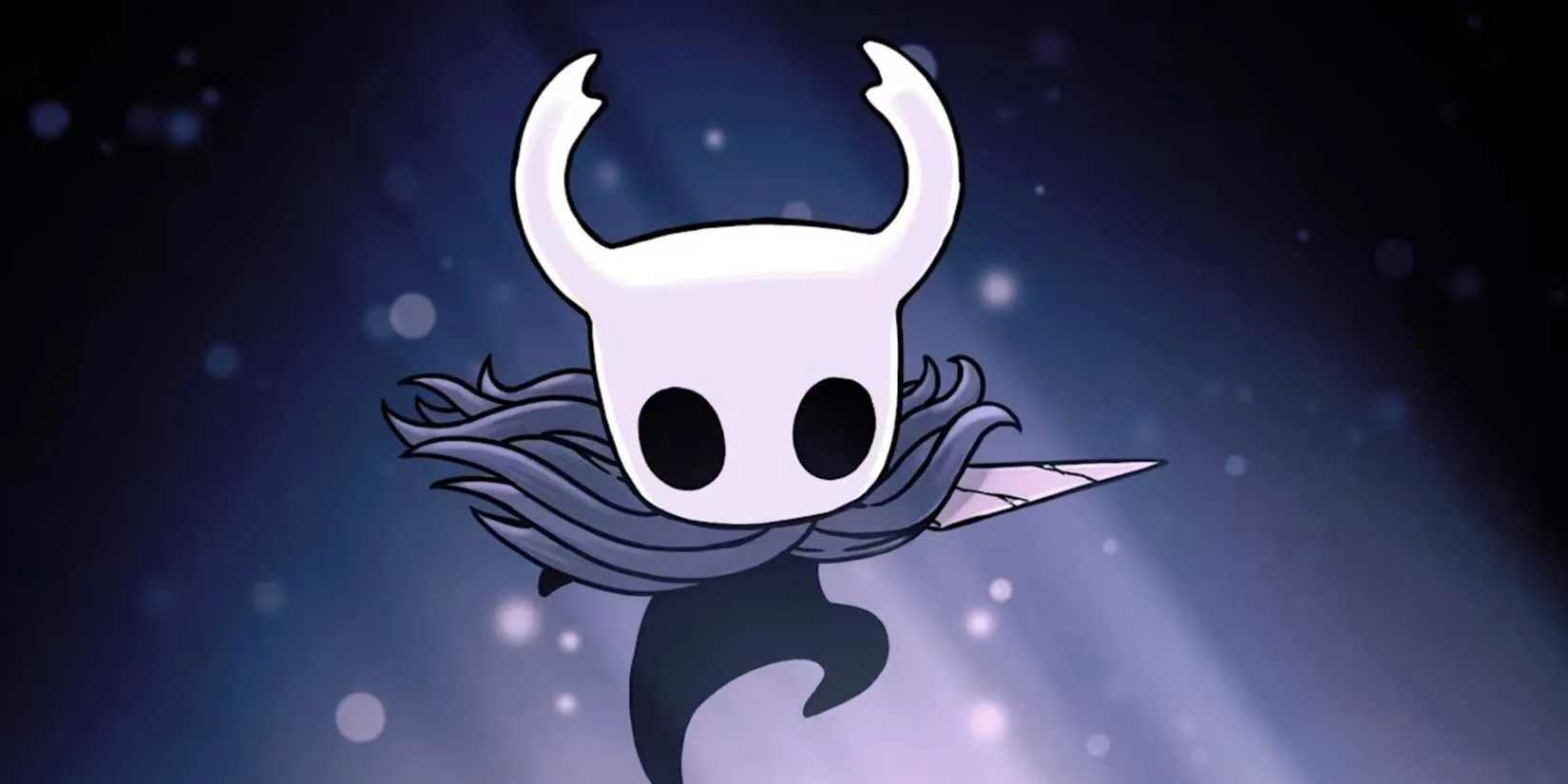 The Knight from the first Hollow Knight