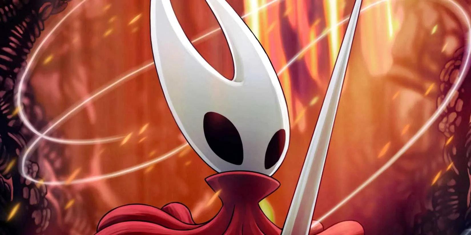 Hollow Knight: Silksong close-up on Hornet