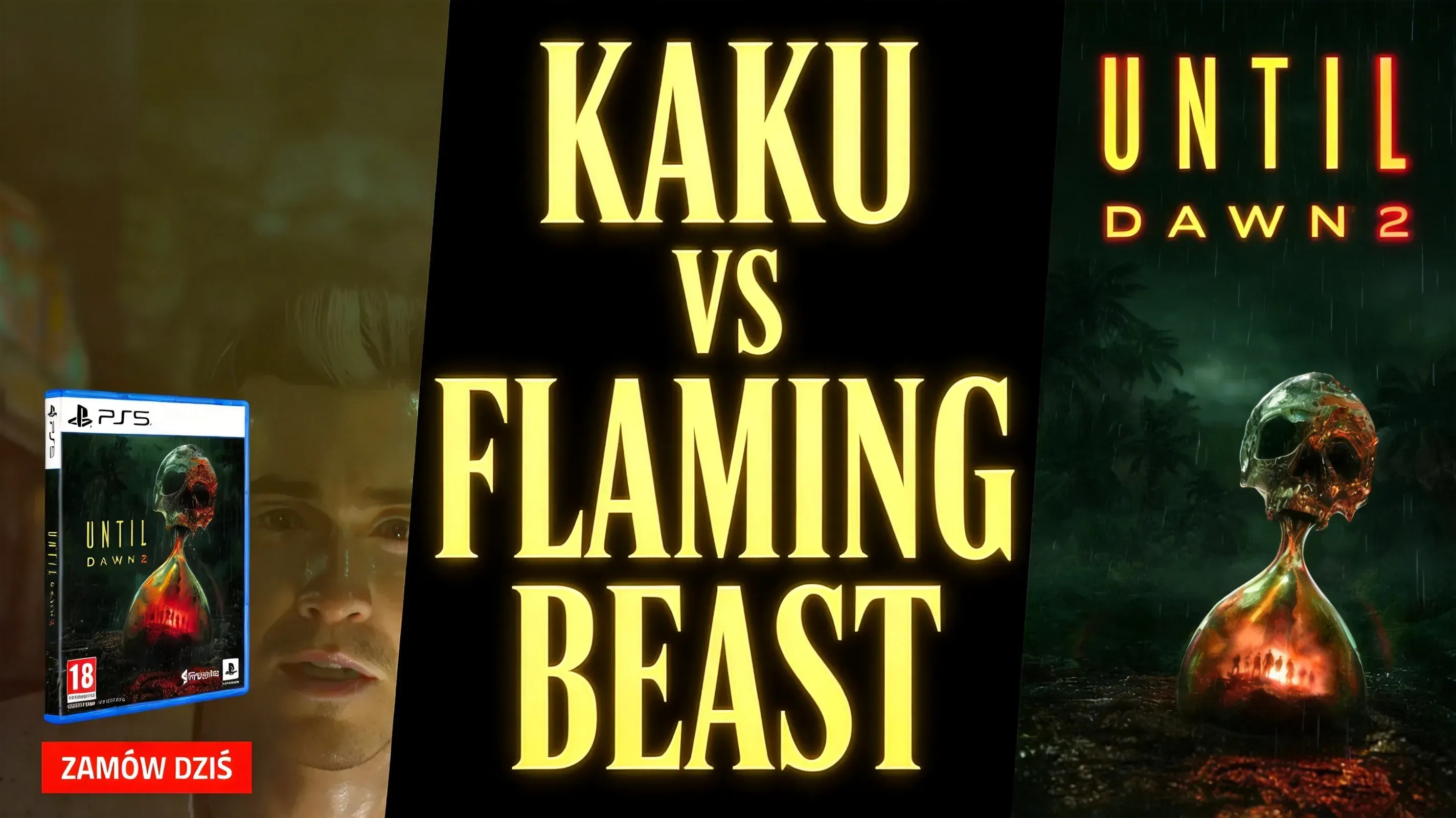 Kaku facing Flaming Beast in Flame Mountains arena