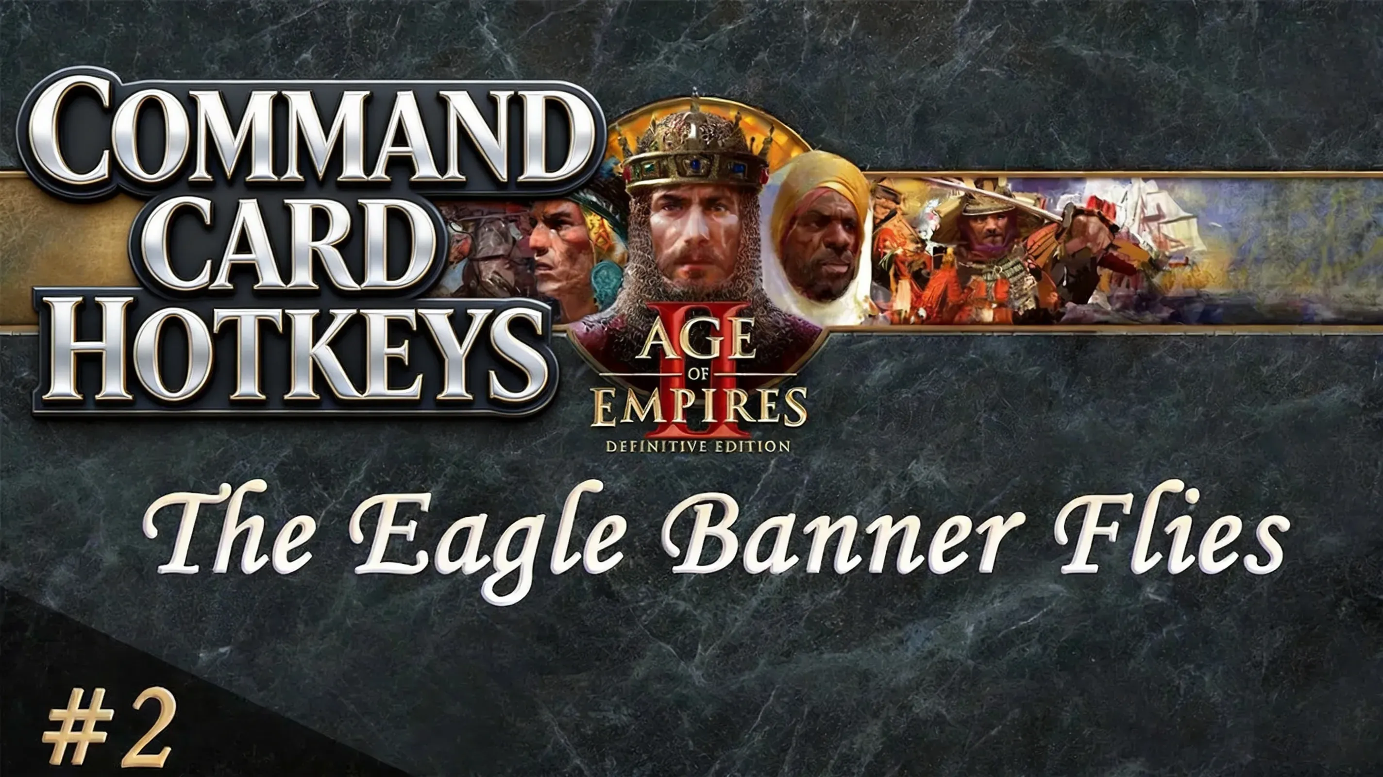Age of Empires command card grid hotkey layout