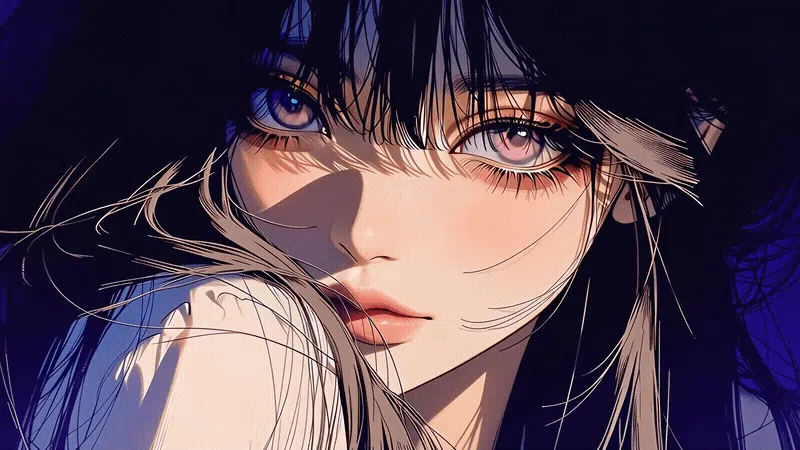 暗黑娇羞美少女