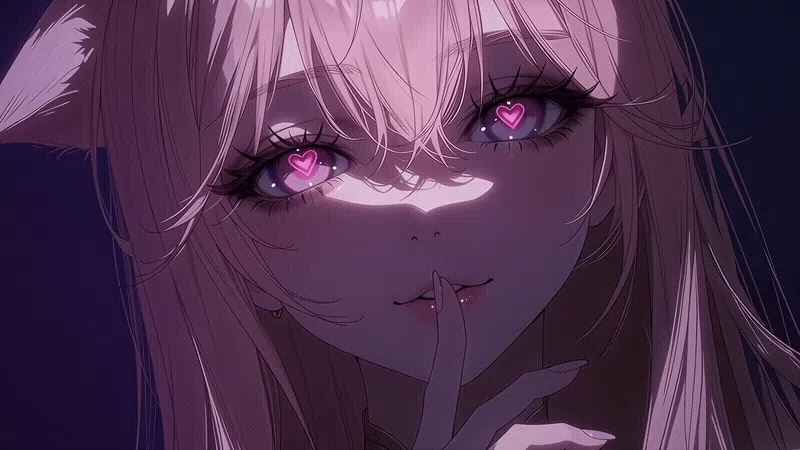 暗黑心瞳美少女