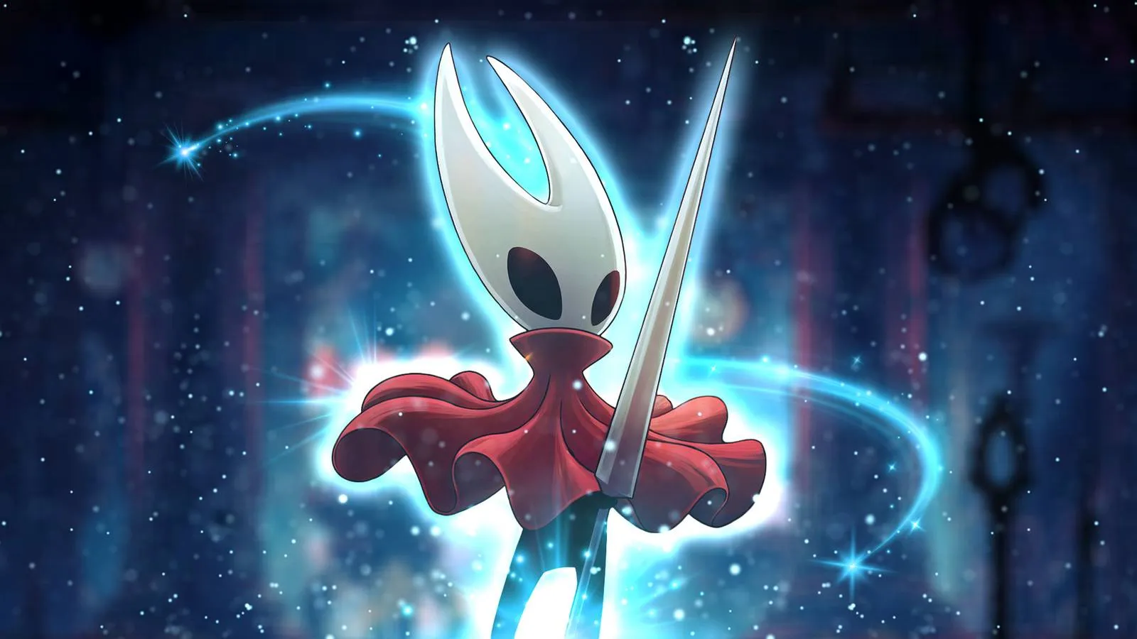 Hollow Knight: Silksong blurred promotional art