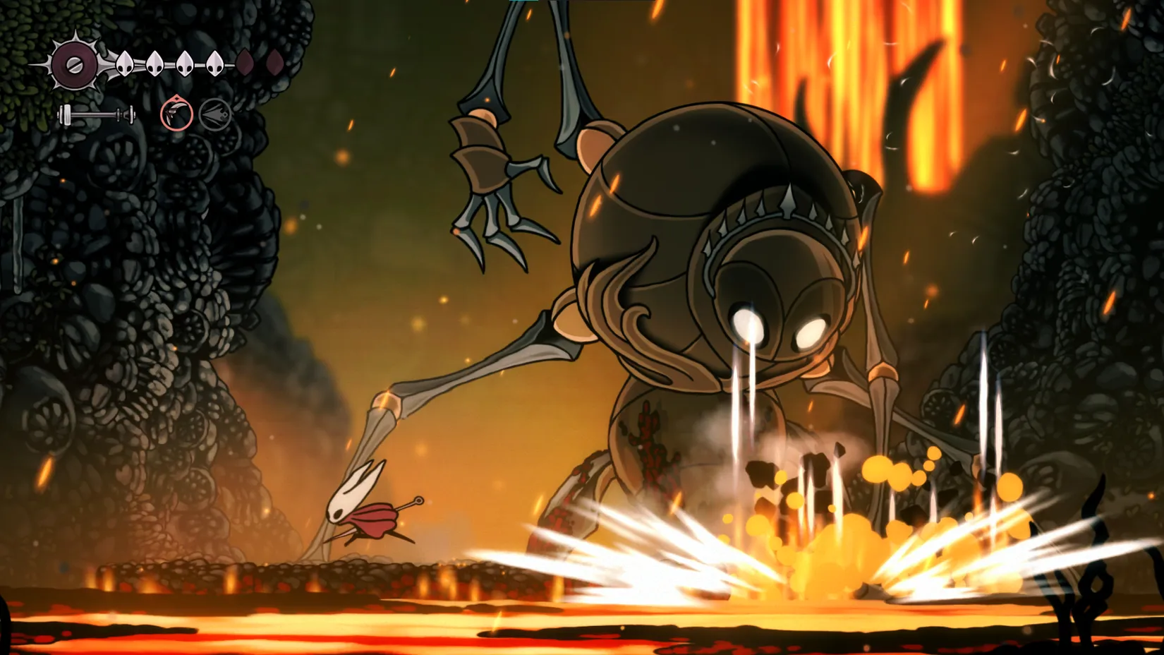 Hollow Knight: Silksong gameplay screenshot