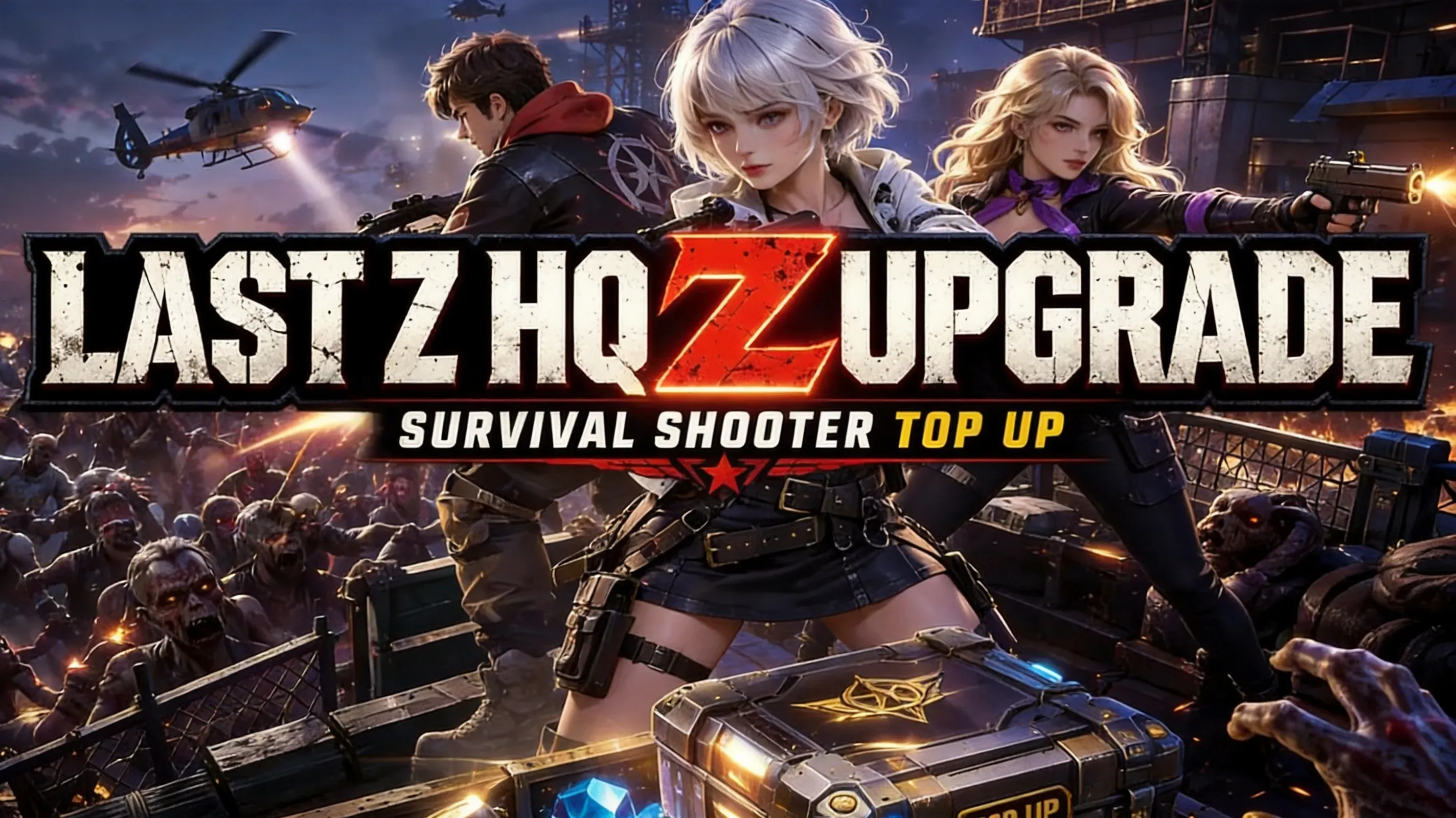Last Z headquarters upgrade interface screen
