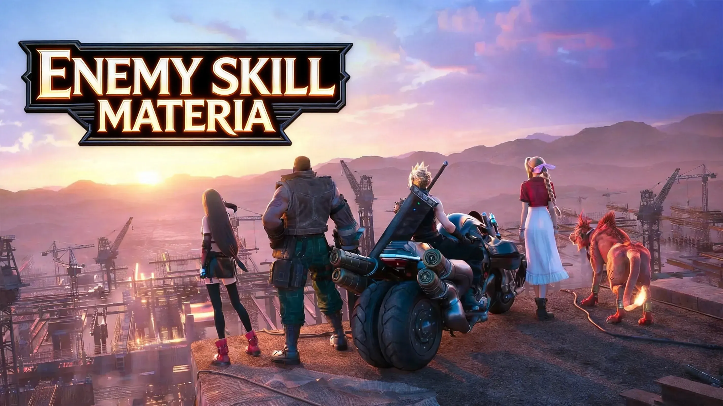 Enemy Skill Materia in FF7R Intergrade inventory