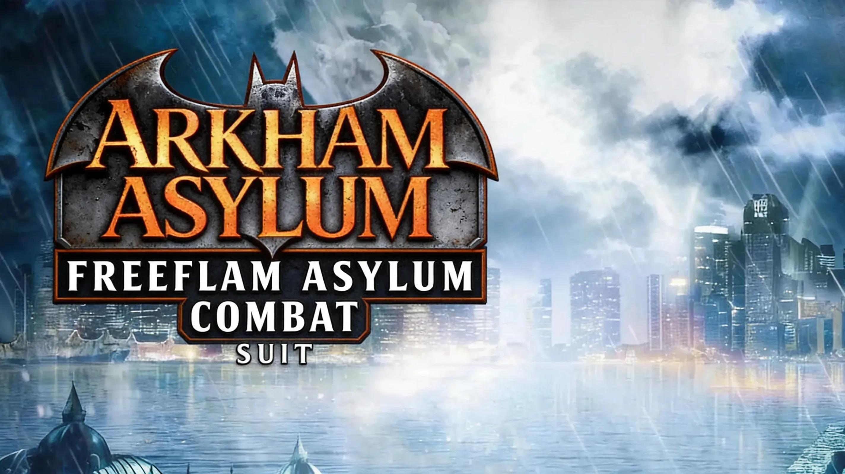 Arkham Asylum Freeflow combat with inmates