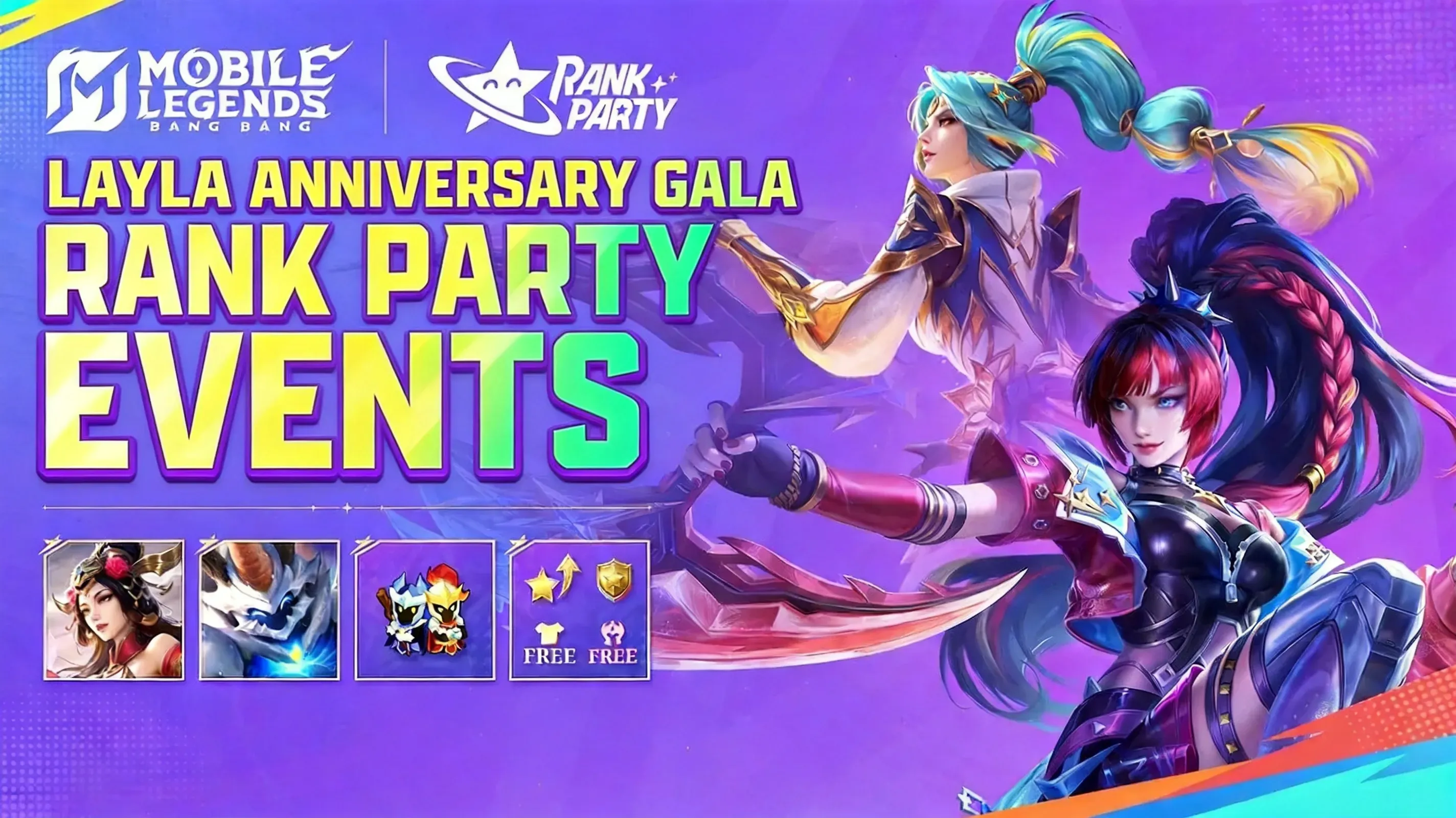Layla anniversary skin in Stellar Gala lobby
