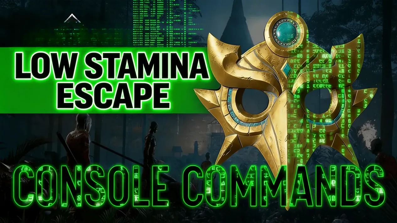 Tribesman dodging enemies with low stamina