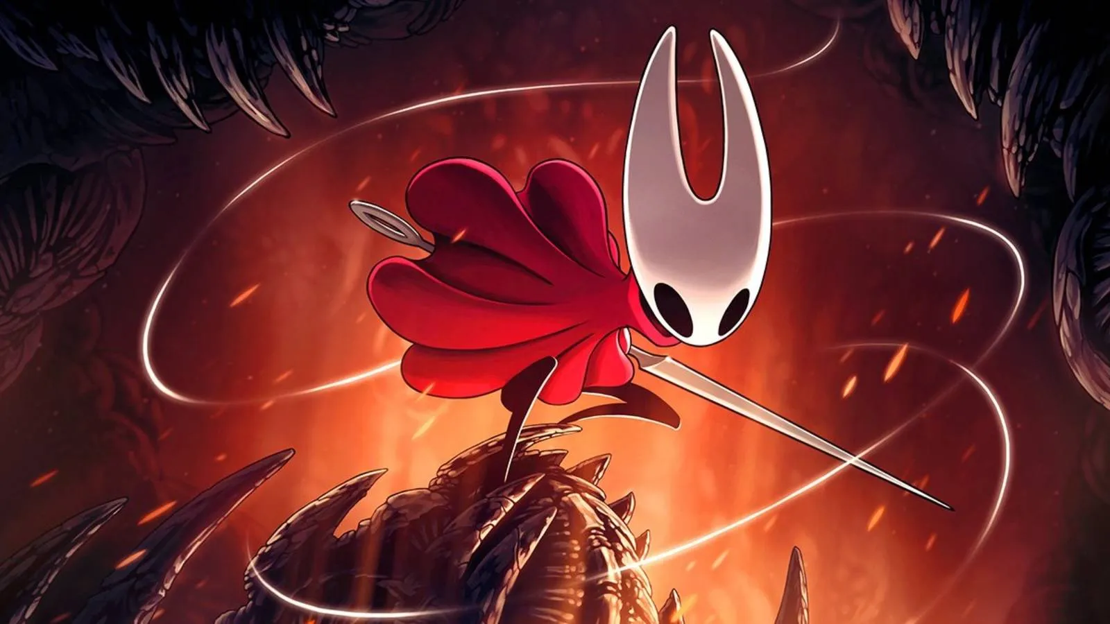 Hollow Knight Silksong first update key art