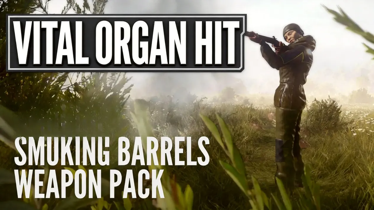 Blood trail UI showing vital organ hit in CotW