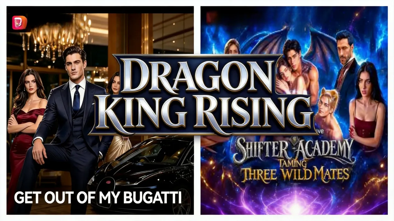 Dragon King fantasy palace with half-dragon child