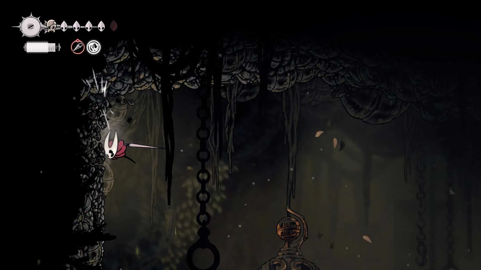 Hornet facing the jammed Sinner’s Road bench