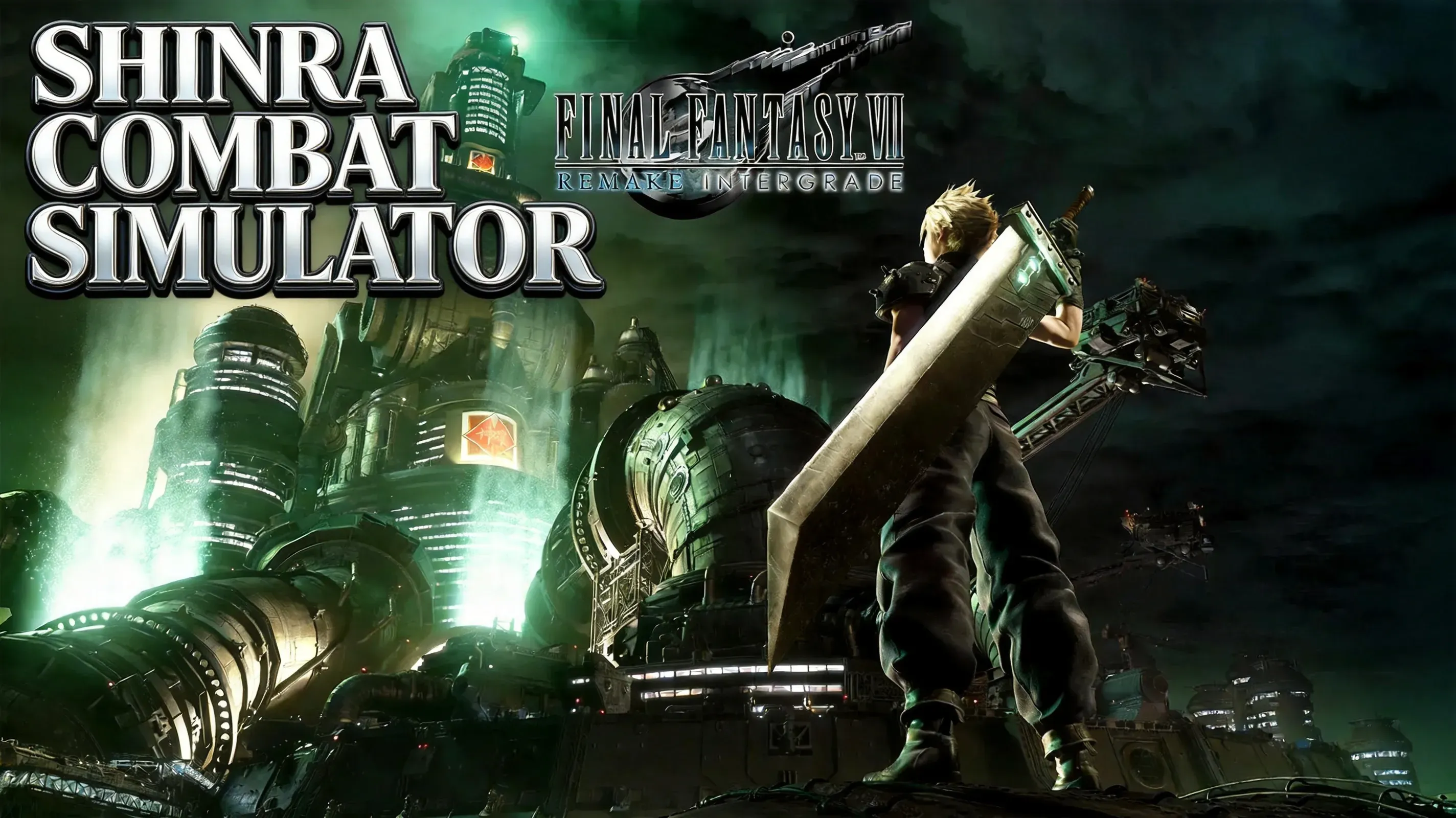 FF7R Intergrade Shinra Combat Simulator gameplay