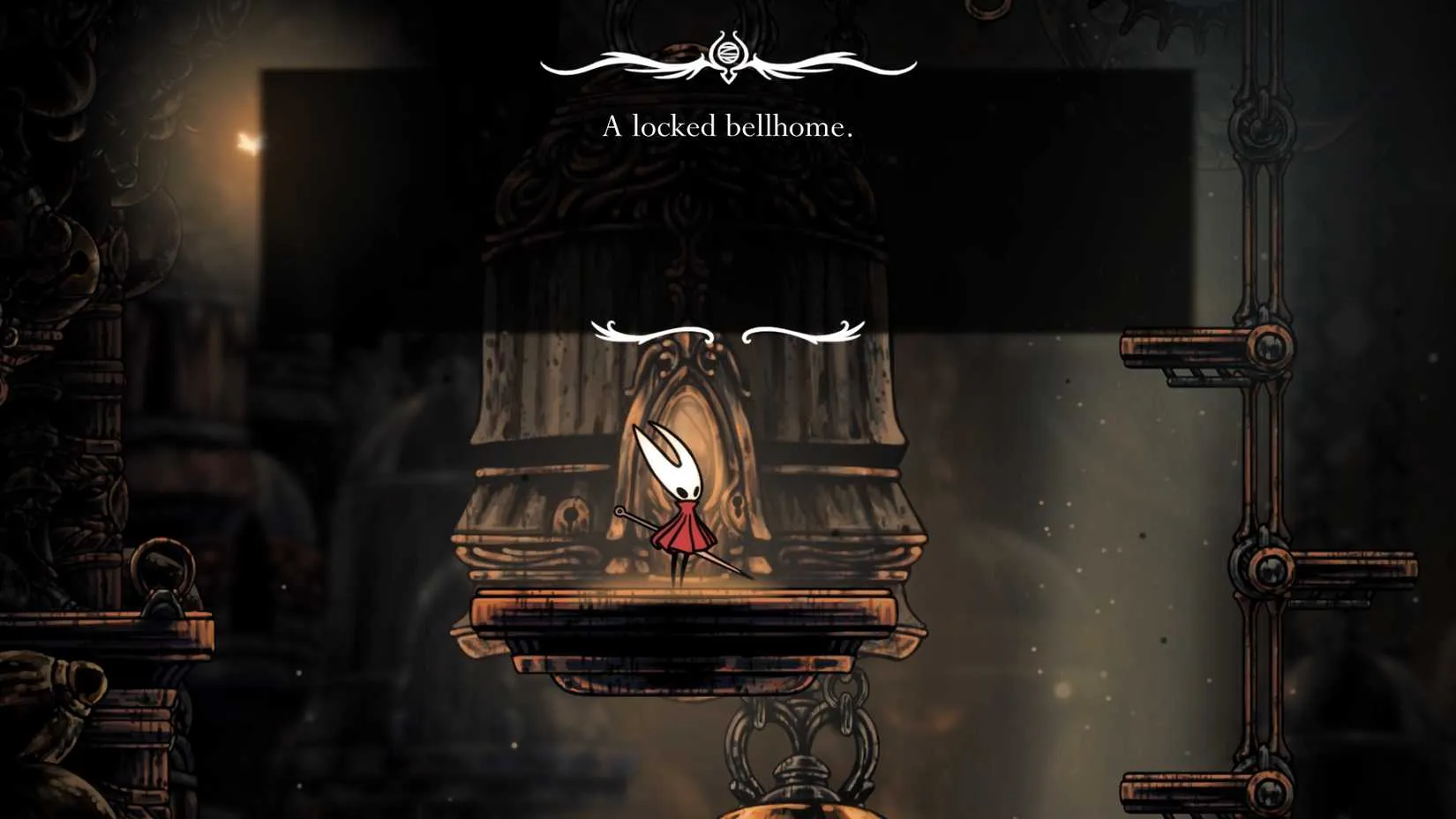 Locked Bellhome in Bellhart in Silksong