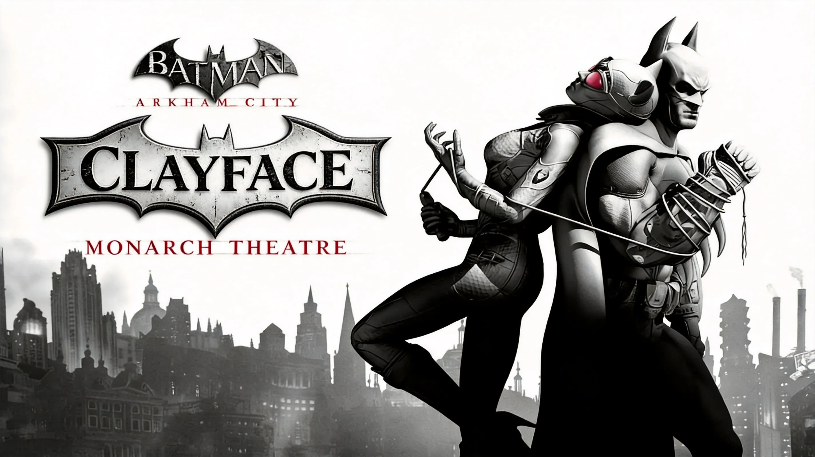Clayface giant sludge form in Monarch Theatre arena
