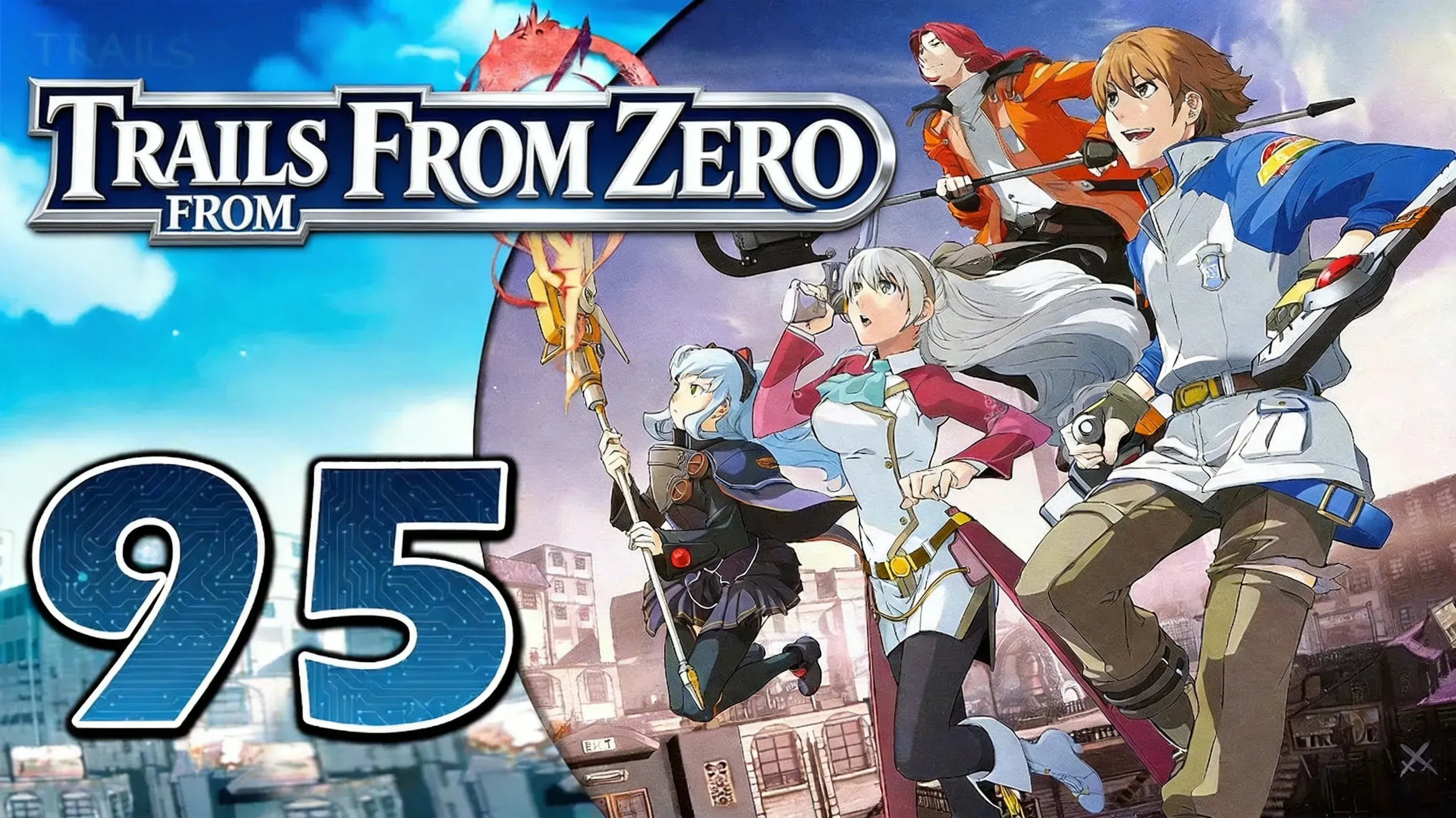 Trails from Zero SSS party in Crossbell city